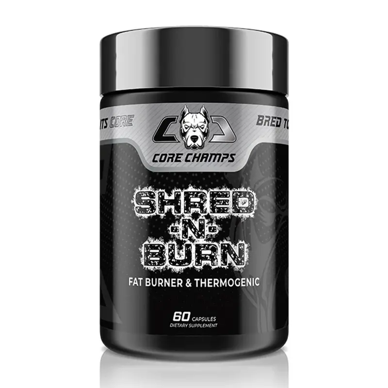 CORE CHAMPS shred-n-burn 60caps