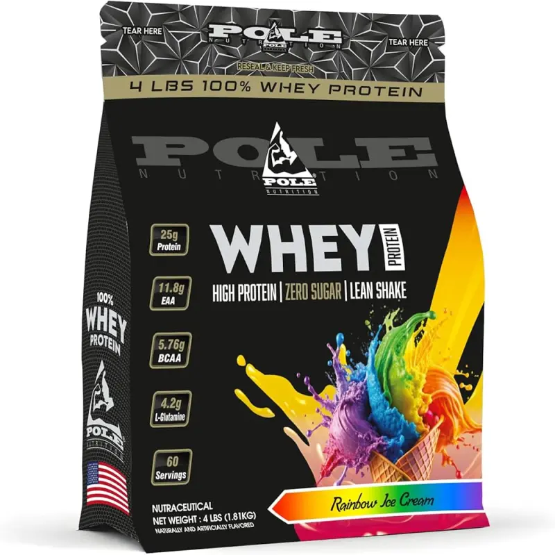 POLE WHEY 4lbs RAINBOW ICE CREAM