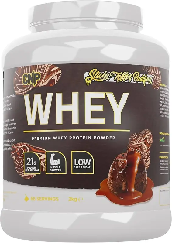 CNP whey sticky toffee pudding
