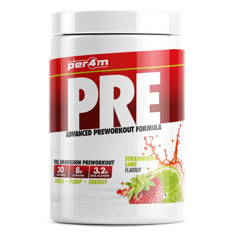 Perm 4 Preworkout 570g Strawberry Lime