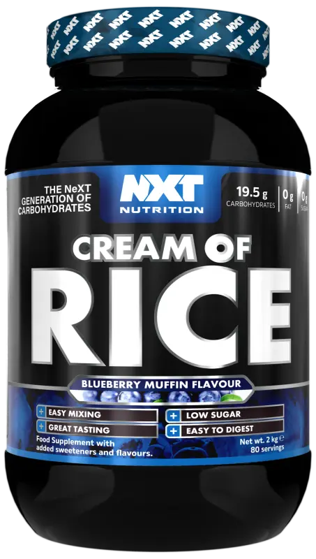 NXT Nutrition Cream of Rice Blueberry Muffin 2kg