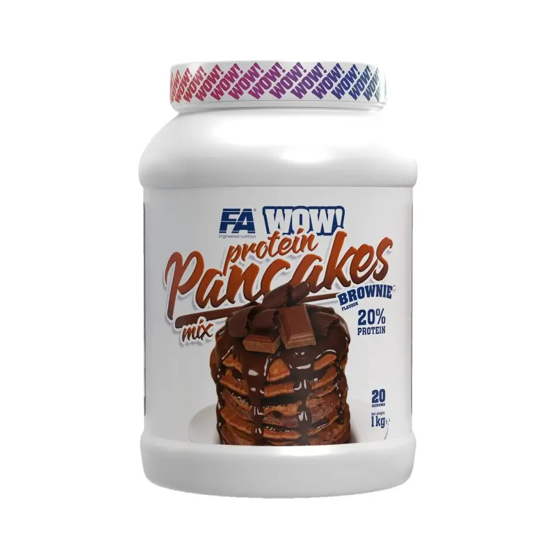 FA WOW Protein Pancakes 1kg Brownie