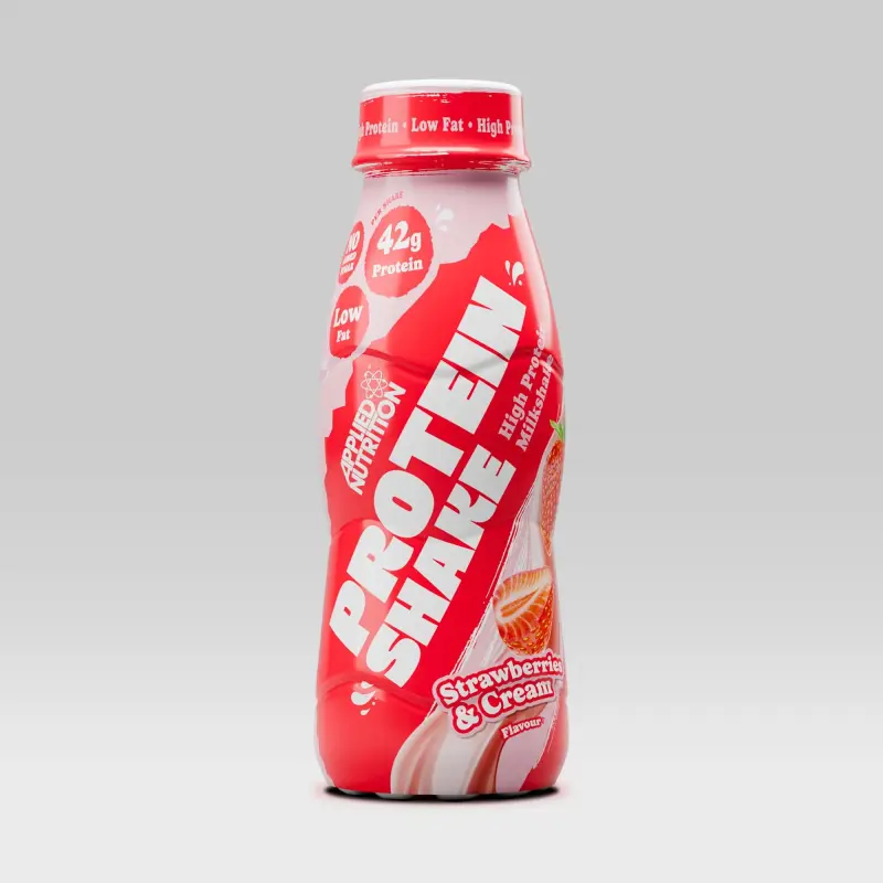 AN RTD High Protein Shake 500ml Strawberry & Cream