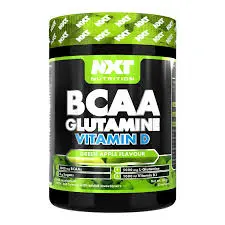NXT BCAA glutamine Vitamin D Green Apple