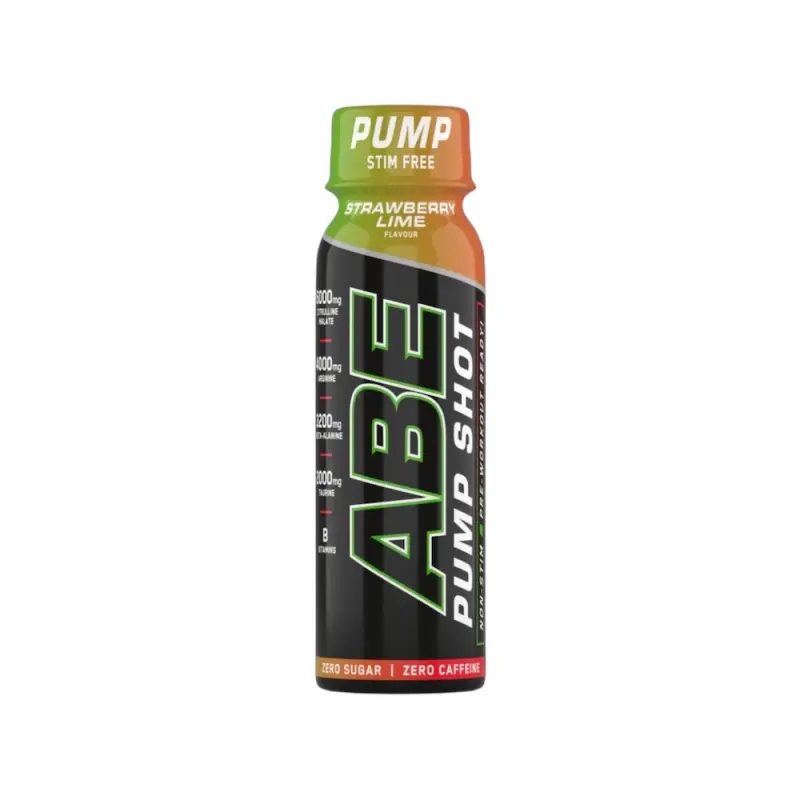 AN ABE Pump Shot 100ml Strawberry Lime