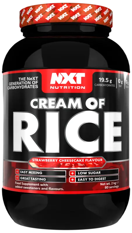 NXT Nutrition Cream of Rice Strawberry Cheesecake 2kg