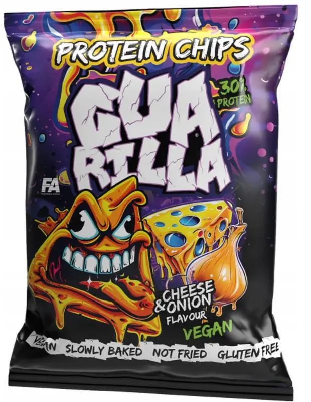 FA Guarilla Chips 60g Cheese & Onion