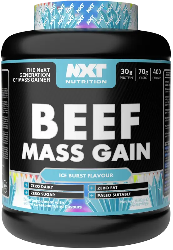 NXT Beef mass gain 3.15kg ice burst
