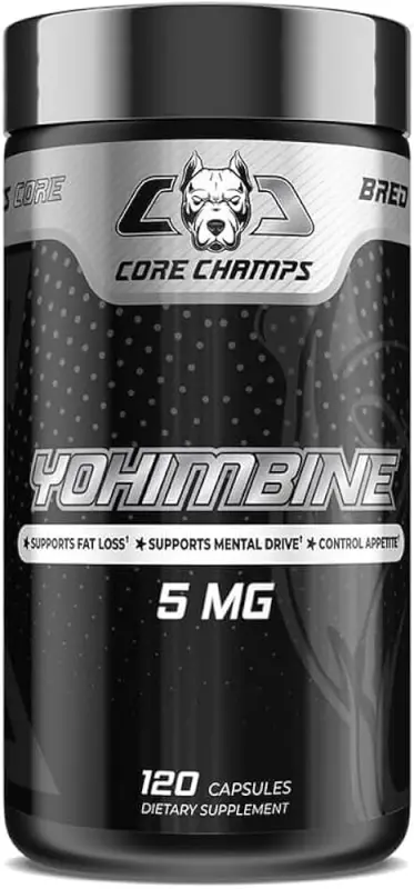 CORE CHAMPS yohimbine 5mg 120 caps