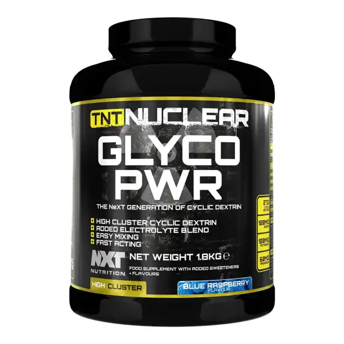 NXT Nutrition TNT Nuclear Glyco-PWR 1.8kg Blue Raspberry
