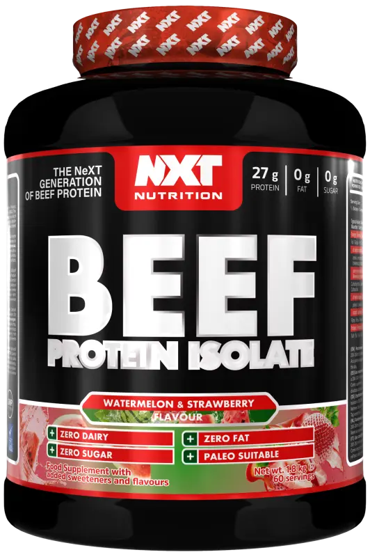 NXT Beef Protein Isolate 1.8kg Watermelon & Strawberry