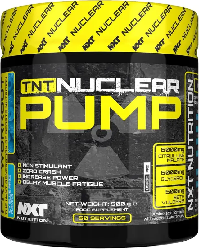 NXT TNT nuclear pump icy blue razz