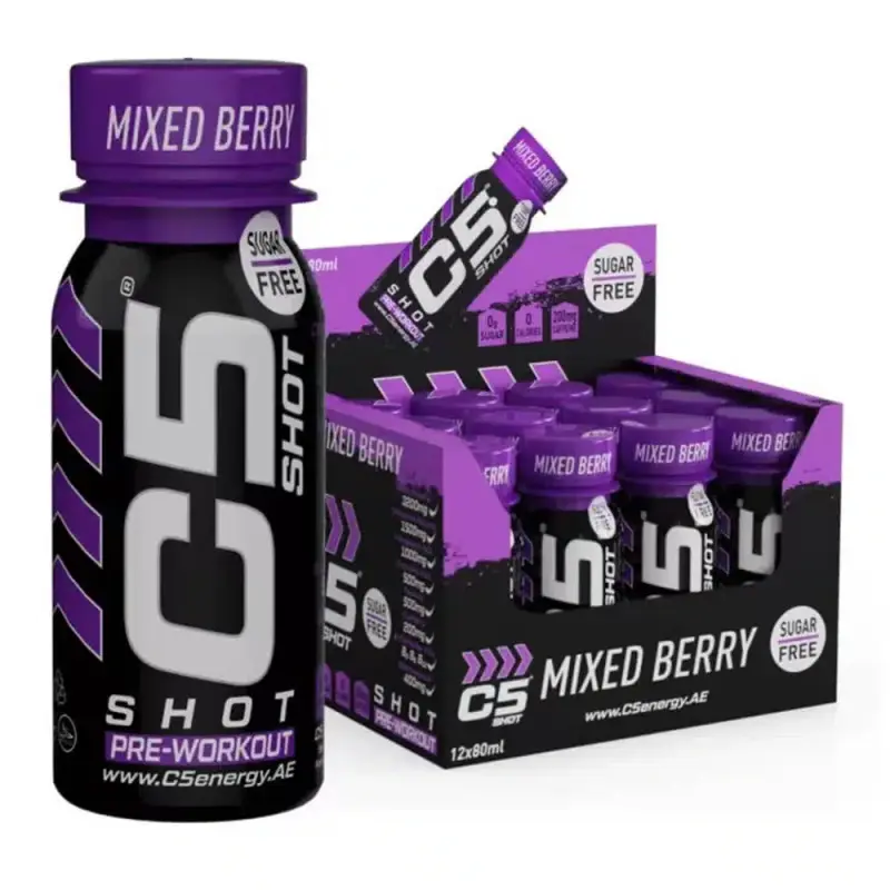 C5 Preworkout shot 80 ml mixed berry