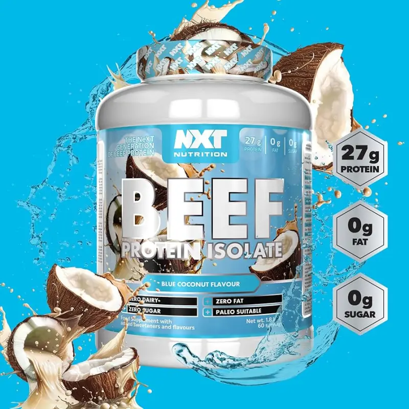 NXT Beef Protein Isolate 1.8kg Blue Coconut
