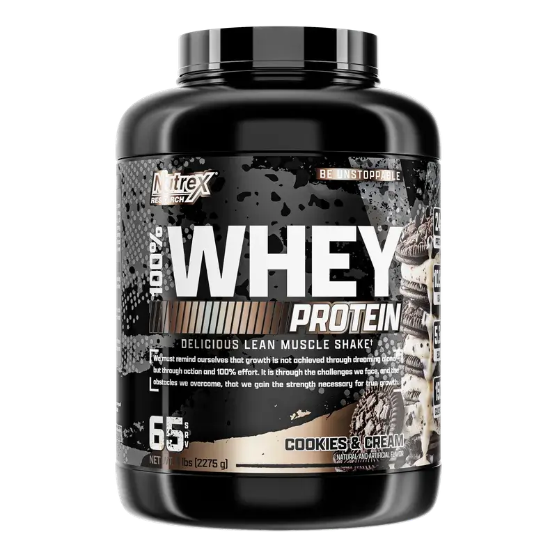 NUTREX - 100% WHEY 5LB COOKIES & CREAM