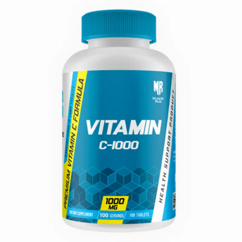 Muscle Rulz Vitamin C-1000 1000mg 100 serving