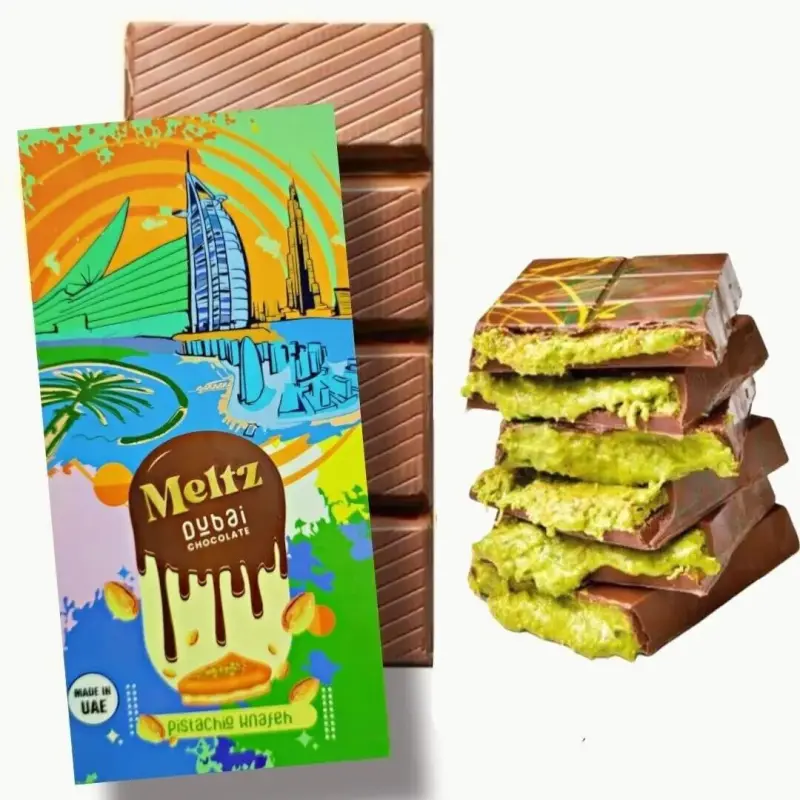Meltz dubai 75g Pistachio Knafeh