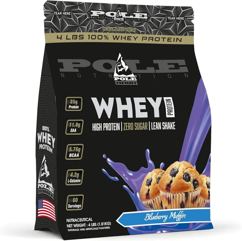 POLE WHEY 4lbs BLUEBERRY MUFFIN