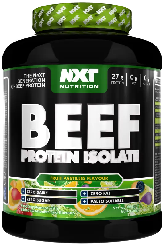 NXT Beef Protein Isolate 1.8kg Fruit Pastiles