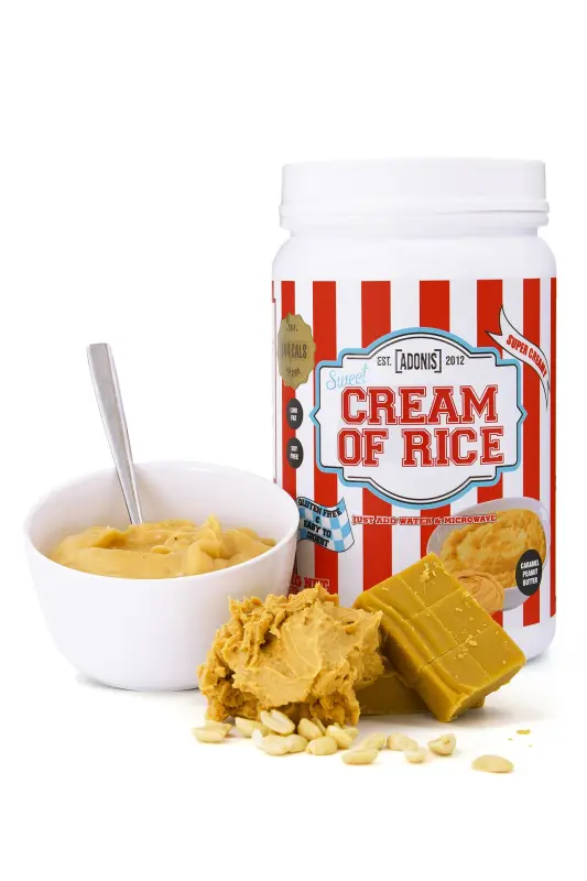 Adonis cream of rice 1 kg Caramel peanut butter