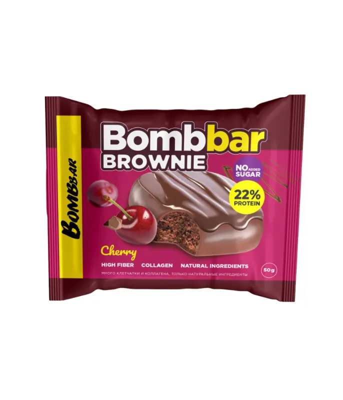 Bombbar Brownie 50g Cherry