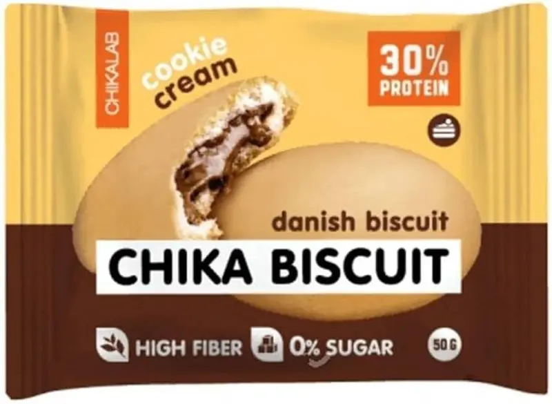 Chika Cookie with filling 50g Danish biscuit 