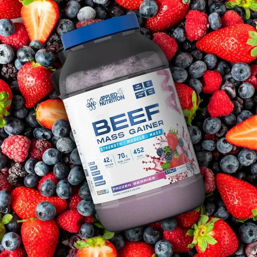 BEEF-XP GAINER 3.13KG - FROZEN BERRIES