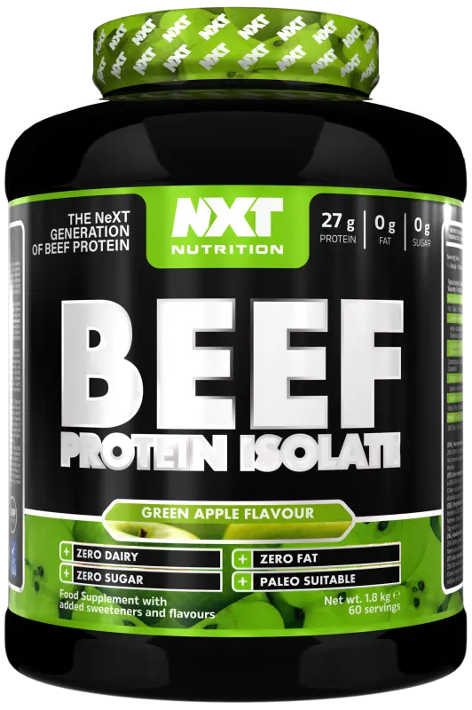 NXT Beef Protein Isolate 1.8kg Green Apple
