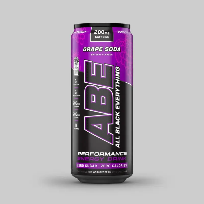 ABE Energy Drink 330ml Grape Soda