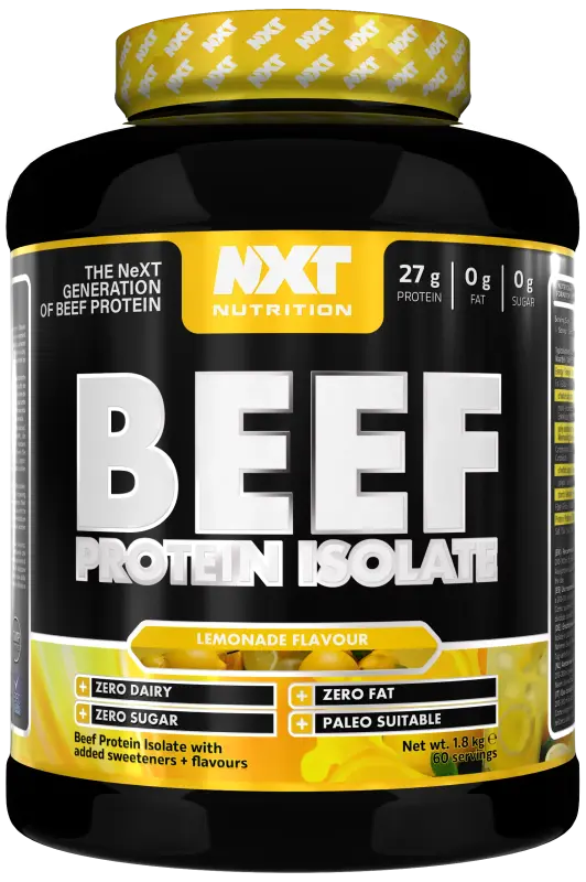 NXT Beef Protein Isolate 1.8kg Lemonade