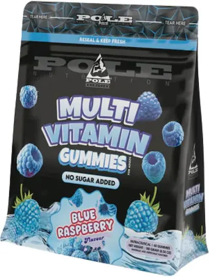 POLE MULTIVITAMIN GUMMIES BLUE RASPBERRY