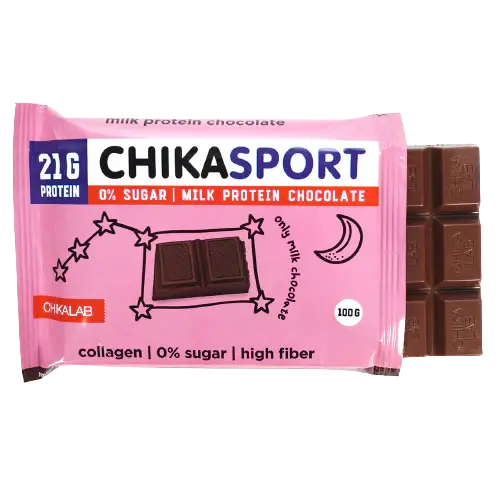 Chika sport protein 100g Milk chocolate 