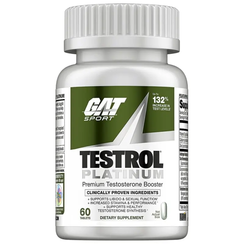 GAT TESTROL PLATINUM 60 TABLETS