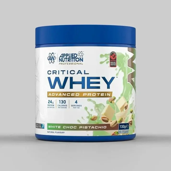 CRITICAL WHEY 132G WHITE CHOC PISTACHIO
