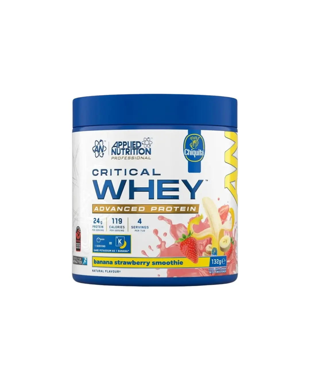 CRITICAL WHEY 132G BANANA STRAWBERRY