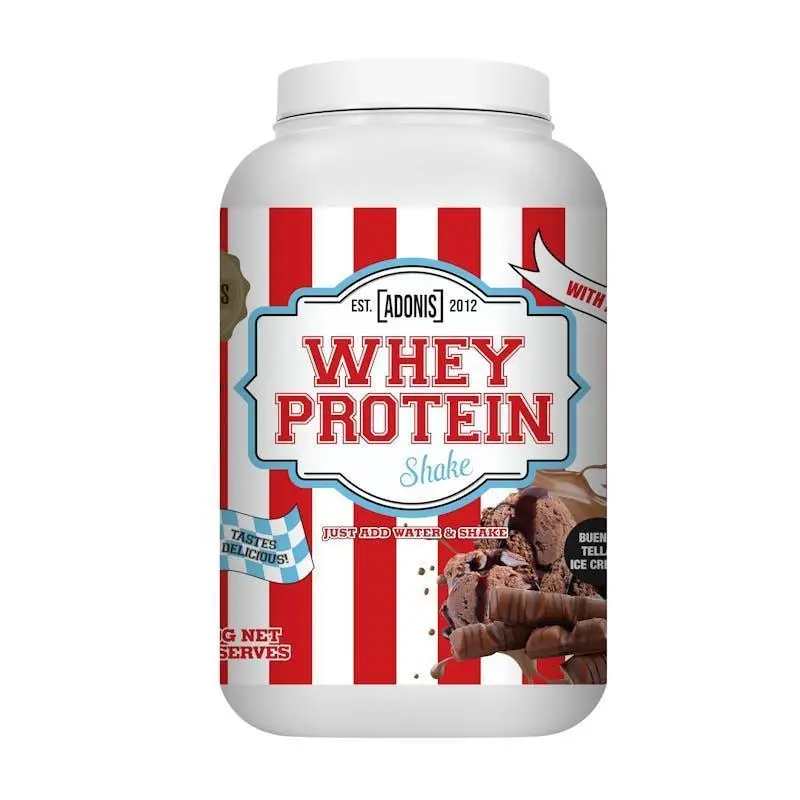 Adonis Whey Protein 910g Bueno Nutella Ice Cream