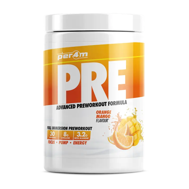 Perm 4 Preworkout 570g Orange Mango