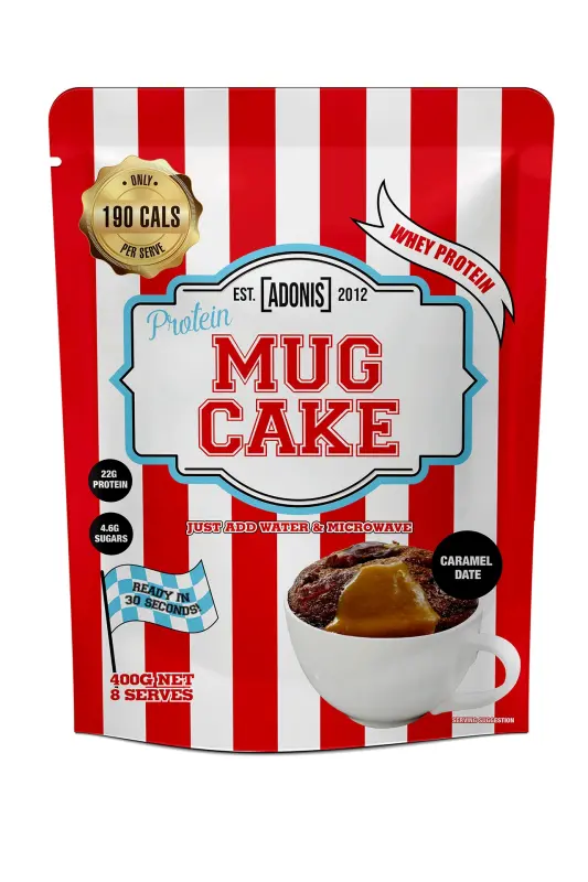Adonis mug cake 400g Caramel date