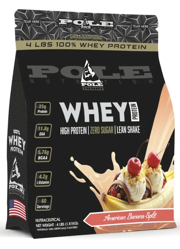 POLE WHEY 4lbs AMERICAN BANANA SPLIT