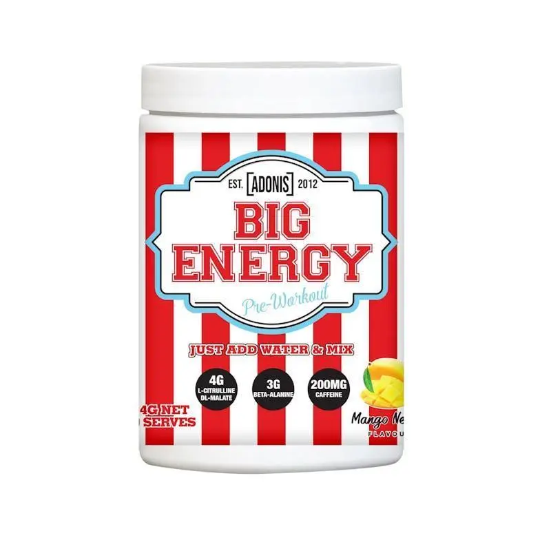 Adonis Big Energy Pre workout 414g Mango Nectar