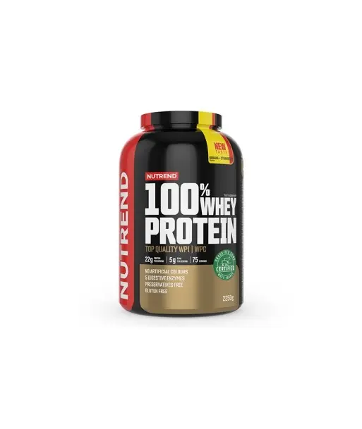 NUTREND 100% WHEY PROTEIN 2250 g (VANILLA)