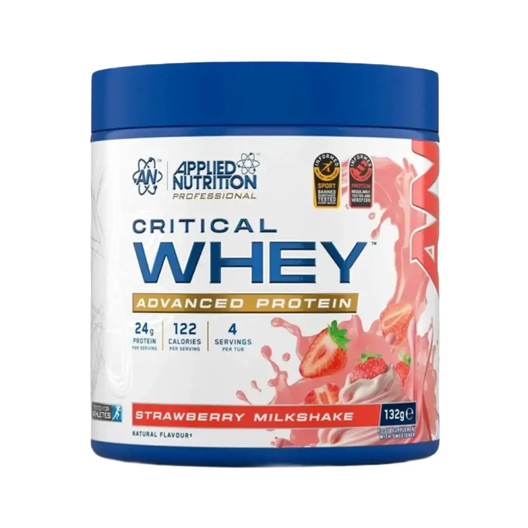CRITICAL WHEY 132G STRAWBERRY