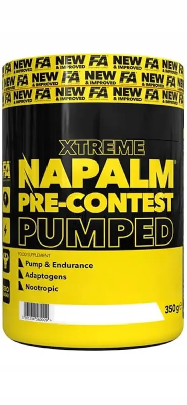 FA Napalm Pre-Contest With Caffeine 350g lychee