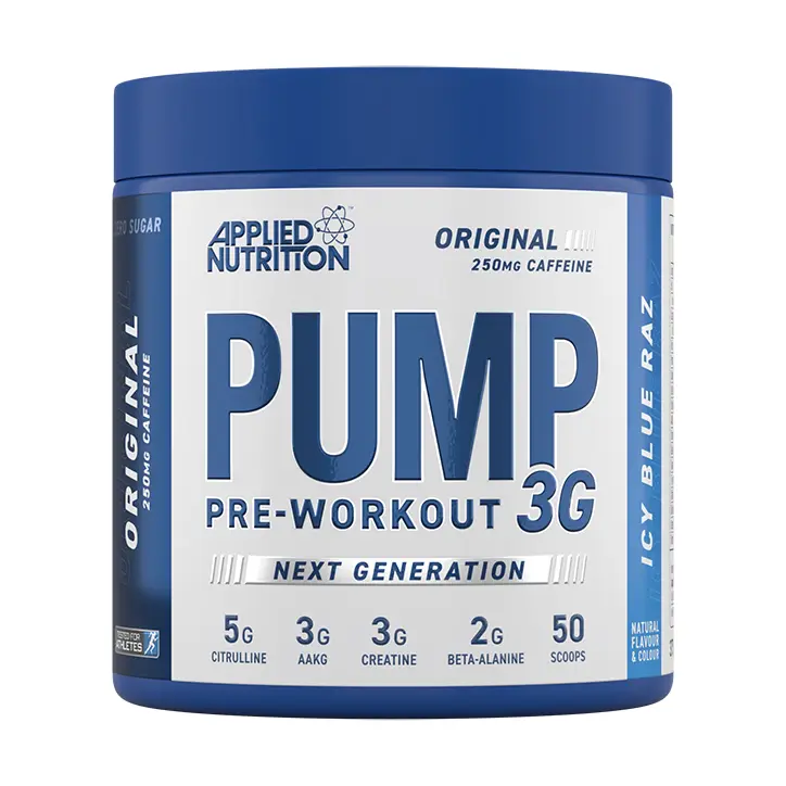 AN Pump3G pre workout 375g Icy Blue Raz
