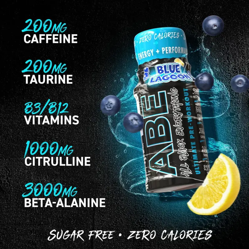 AN ABE Shot 60ml Blue Lagoon
