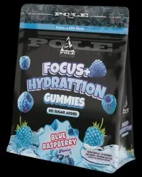 POLE FOCUS + HYDRATION GUMMIES BLUE RASPBERRY