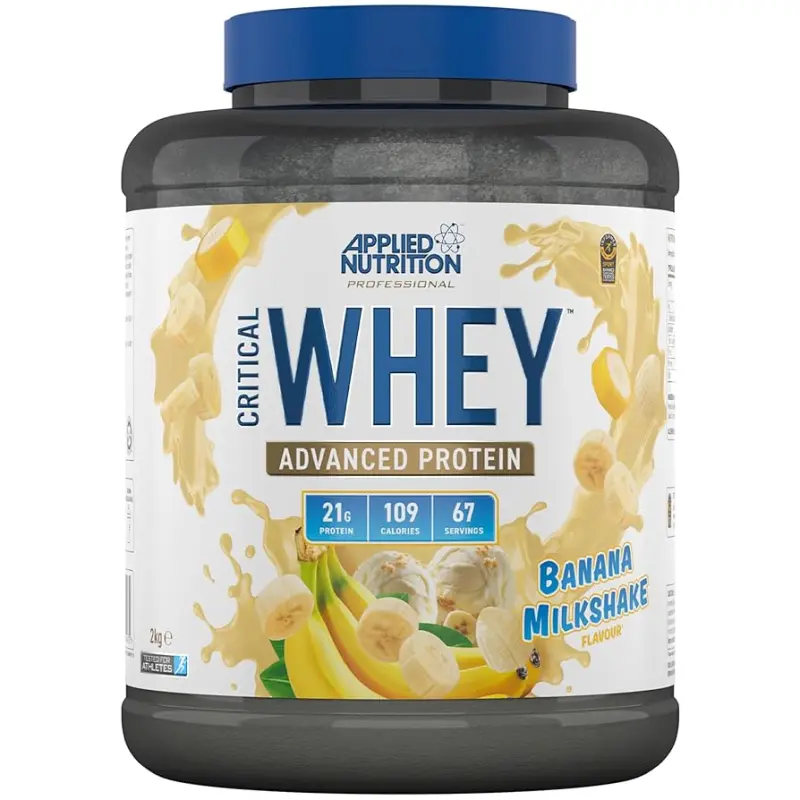 AN Critical Whey 2kg Banana milkshake
