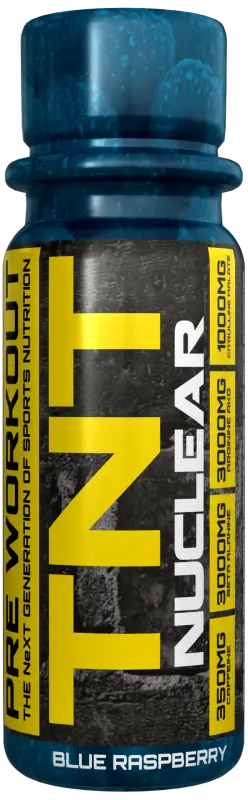 NXT Nutrition TNT Nuclear Shots 60ml Blue Raspberry 