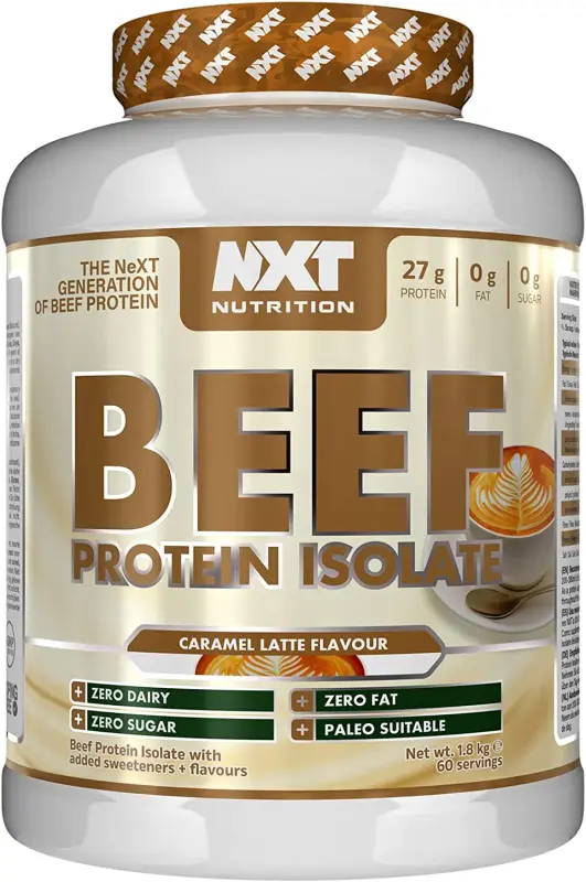 NXT Beef Protein Isolate 1.8kg Caramel Latte