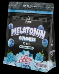 POLE MELATONIN GUMMIES BLUE RASPBERRY 10 MG 